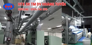 Hệ thống ống gió trong nhà xưởng