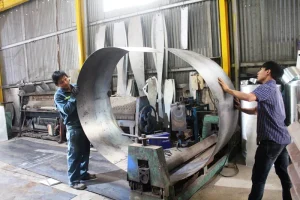 Xưởng sản xuất của HTX Hoàng Tuyến